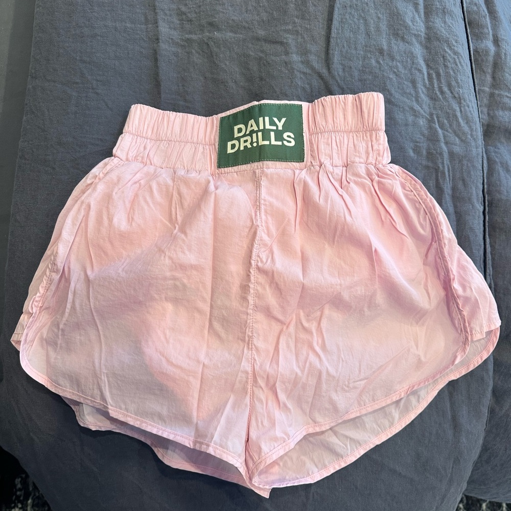 Daily Drills Bubblegum Pink Shorts